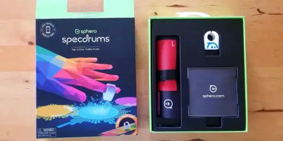 Sphero SpecDrum - Inside the box