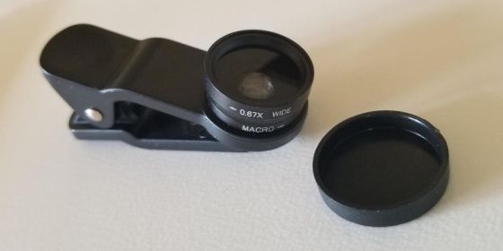 Macro lens included in MEL Chemistry kit