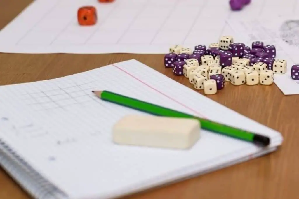 Incorporating math skills while playing board game