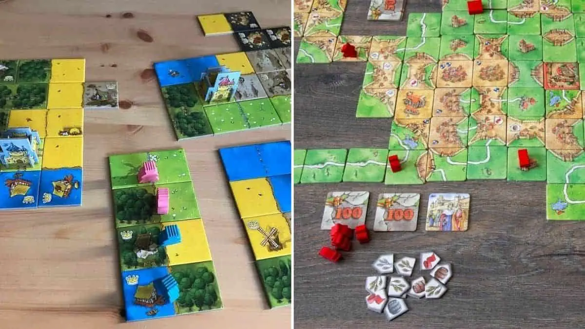 Kingdomino vs Carcassonne – Which Tile Game is Best