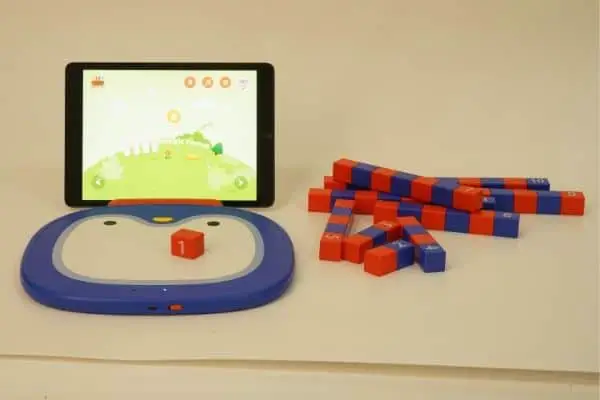 Kidx Classbox connected to a tablet