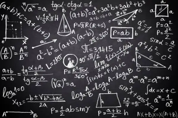 Blackboard Full Of Equations