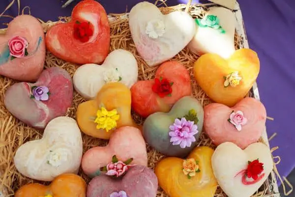 Colorful Homemade Soap Bars